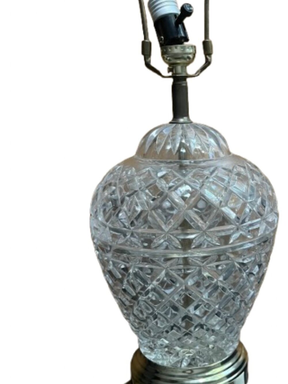Vintage Waterford Crystal Lamp